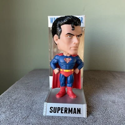FUNKO WACKY WOBBLERS 超人 DC UNIVERSE 摇头 全新 — 第 1/4 张图片