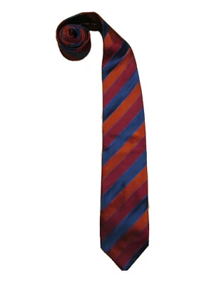 Genesis Luxe мужской все шелк в полоску галстук мульти - цвет #G1 - Изображение 1 из 4