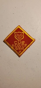 Bear Cub Scout Felt Rank Patch Boy Scouts of America BSA - Foto 1 di 2
