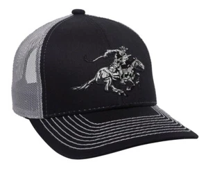 Outdoor Cap Winchester Cotton Twill Black / Light Gray Hat - WIN46B - Picture 1 of 1