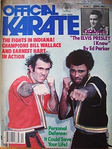 4/78 OFFICIAL KARATE EARNEST HART ELVIS PRESLEY BILL WALLACE KUNG FU MARTIAL ART - Picture 1 of 1