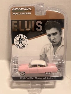 1/64 GREENLIGHT HOLLYWOOD SERIES 14 ELVIS 1955 CADILLAC FLEETWOOD SERIES 60 - Picture 1 of 2