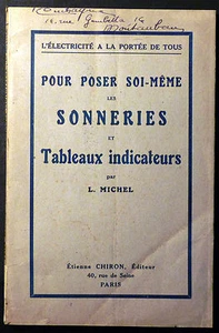 Book 'For Installing The Bells And Indicator Boards Yourself' Paris - Picture 1 of 1
