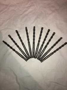 Qty 10 SDS Rotary Hammer Drill Bits 3/8" x 6 1/4" fit Hilti Bosch DeWalt Mikita - Picture 1 of 1