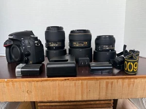 📸 Nikon D600 Bundle with 3 Lens: NIKKOR 58mmf/1.4G+ 35 &50mm f/1.8G & Acc - Picture 1 of 17