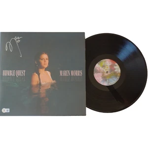 Maren Morris Signed Vinyl Humble Quest Country Music Record Album Beckett COA - Picture 1 of 9