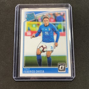 2018-19 Panini Optic Donruss Rated Rookie Federico Chiesa #192 Italy⚡️
