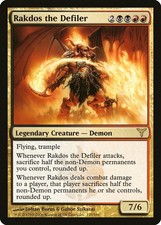 Rakdos the Defiler Dissension LP MTG