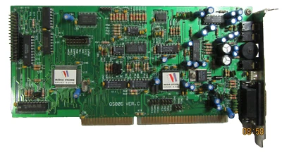 Genuine Vintage Media Vision QuickShot QS805 16Bit ISA Sound Card MVD1216 MVA416 - Image 1 of 4