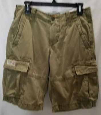 AMERICAN LIVING, CARGO, BUTTON AND ZIPPER, LOOPS, SHORTS, KHAKI, SIZE 29 " #2474 - Image 1 of 4