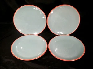 Bobby Flay Turquoise Dinner Plates Set of 4 - Picture 1 of 12