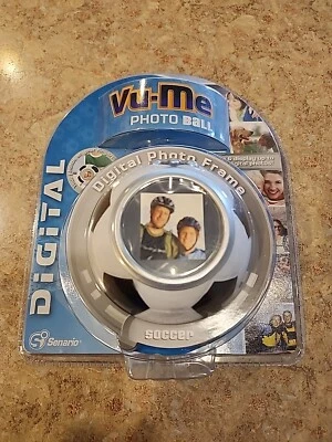 Digital Vu-Me Photo Digital Frame Soccer Display 1.5" LCD 70 Photos 23259 - Image 1 of 4