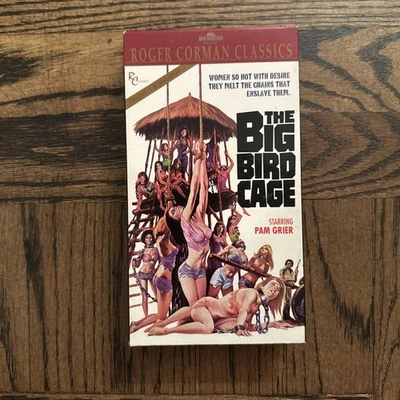 The Big Bird Cage VHS Jack Hill Exploitation Women In Prison Movie - Tested - Image 1 of 4