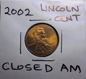 2002 Lincoln Memorial Cent Closed AM - Picture 1 of 5