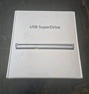 APPLE NEW USB SuperDrive A1379 External Optical Drive MD564ZM/A FACTORY SEALED - Afbeelding 1 van 3