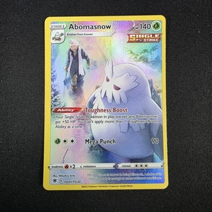 Abomasnow TG01/TG30 Entrenador Galería Completamente Arte Holo Resplandor Astral Pokémon Casi Nuevo - Imagen 1 de 2