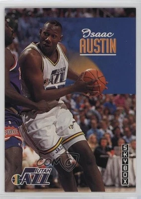 1992-93 Skybox Isaac Austin #402 Rookie RC - Image 1 of 2