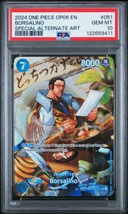 One Piece Borsalino SP OP05-051 Wings Of The Captain PSA 10 - Imagen 1 de 2