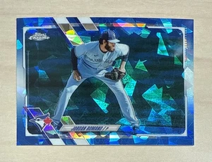 JORDAN ROMERO - 2021 Topps Chrome Update SAPPHIRE #US53 - TORONTO BLUE JAYS - Picture 1 of 2