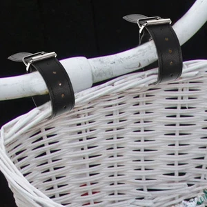 2 Pares Cinturón Cesta Delantero Bicicleta Miss Niño para Cestas Bicicleta Correas Estante - Imagen 1 de 17