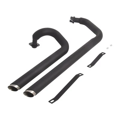 Fit for Yamaha Virago 535 XV535 1987-2004 Black Muffler Exhaust Silencers Foto 1 de 4