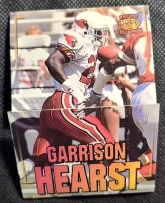 1995 Pacific Triple Folders Teams #1 Cardinals Hearst Moore Krieg - Image 1 of 3