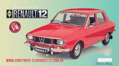 CONSTRUYE TU RENAULT 12 (ESCALA 1:8 EAGLEMOSS) 120 FASCICULOS PARA ARMAR - Immagine 1 di 3