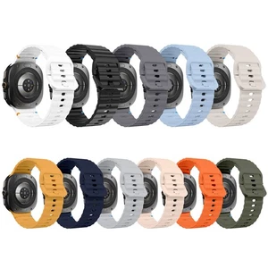 Weiches Silikon Uhrenarmband Sportarmband für Samsung Galaxy Watch8 Classic - Bild 1 von 72