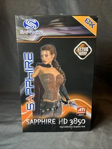 Sapphire ATI Radeon HD 3850, 512MB GDDR3 DUAL DVI-I/TVO, AGP Graphics Card. - Picture 1 of 7