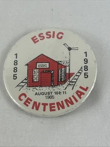 Essig Minnesota Centennial 1985 Vintage Pinback Button 2.25 Inch - Picture 1 of 2