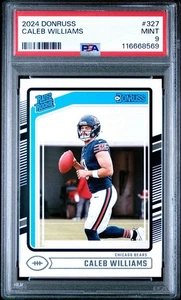 2024 Panini Donruss #327 CALEB WILLIAMS Rookie RC Chicago Bears come nuovo PSA 9 - Foto 1 di 3
