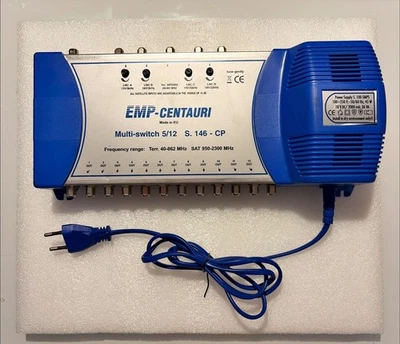 EMP Centauri Profi-Line Multischalter 5/12 S. 146 - CP -MS 5/12 PIU-5 (P.146-UP) - Bild 1 von 4