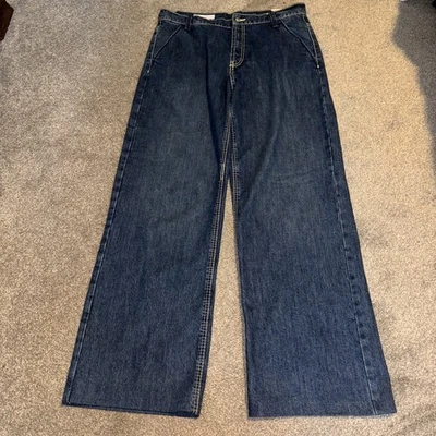 Pantalón de mezclilla relajado Zara para mujer talla 12 Foto 1 de 4