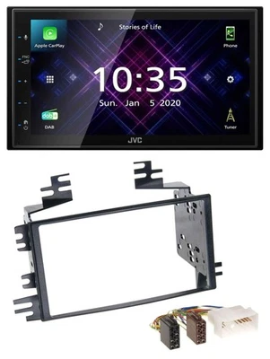 JVC DAB 2DIN MP3 Bluetooth USB Autoradio für Kia Rio Rio5 Sportage Hyundai Accen - Bild 1 von 4