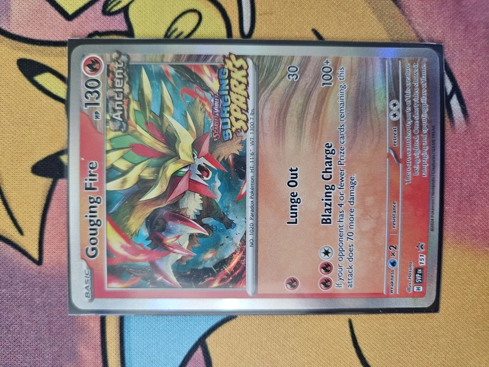 Gouging Fire 151 Sv: Scarlet & Violet Promo Cards Holo - Image 1 of 1