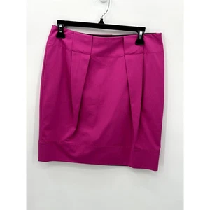 LAFAYETTE 148 Gonna a matita dritta plissettata fucsia scura // 4 - Foto 1 di 8