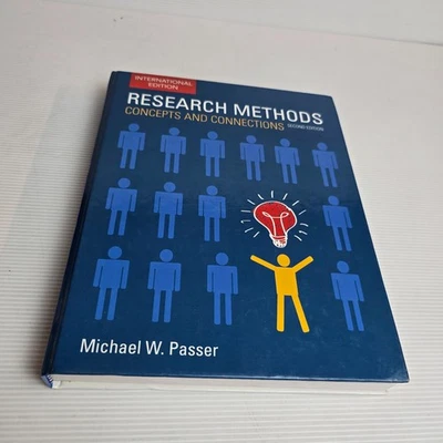Research Methods. Concepts and Connections by Michael W Passer International Ed - Image 1 of 4