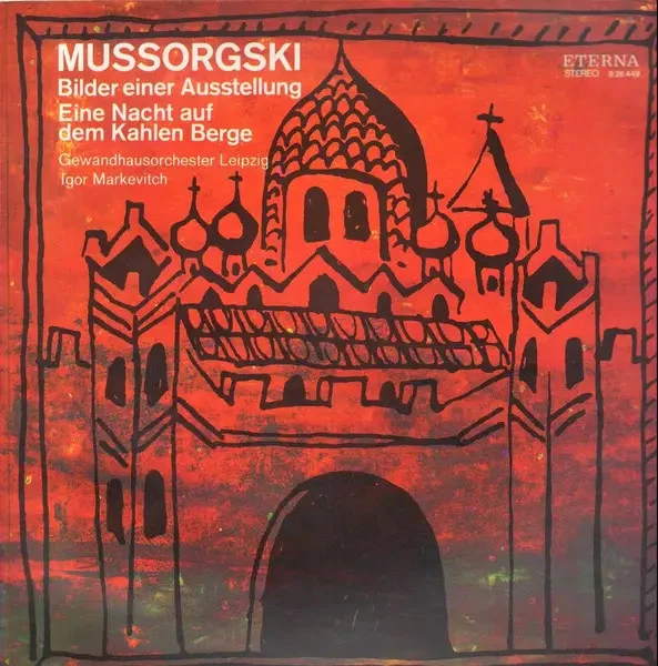 LP Modest Mussorgsky - Gewandhausorchester Leipzig, Igor Marke Bilder Einer Aus - Bild 1 von 1