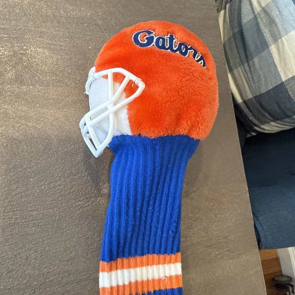 Vintage University Of Florida UF Gators Football Golf Club Driver Head Cover - Image 1 of 4