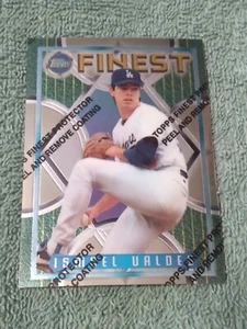 1995 Topps Finest Update #316 Los Angeles Dodgers Pitcher Ismael Valdes - Picture 1 of 2