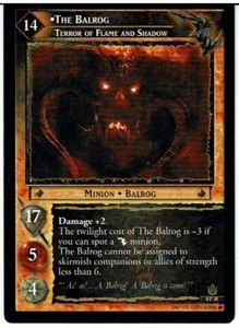 Herr der Ringe TCG PROMO 0P30 THE BALROG TERROR OF FLAME AND SHADOW lp - Bild 1 von 1