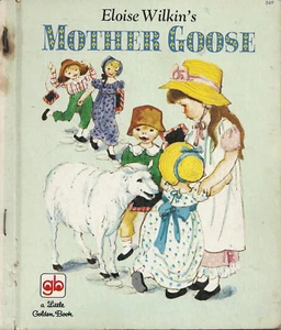 LITTLE GOLDEN BOOK 397 Vintage 1971 Eloise Wilkin's MOTHER GOOSE G Press Sydney - Picture 1 of 5