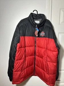 Columbia Ohio State Buckeyes Pike Lake Omni-Heat Puffer Chaqueta Roja Para Hombres Talla XL - Imagen 1 de 11