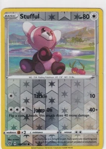 Pokemon Tarjeta SWSH02 Clash Rebellen Nº 149/192 Stufful Reverse Holo Inglés - Imagen 1 de 1