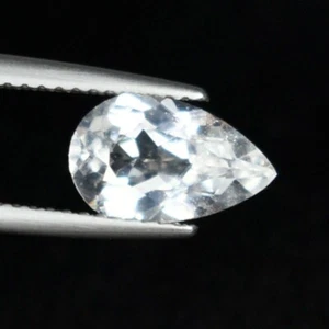 1.75 ct DIAMOND SPARKLING RARE HUE COLORLESS NATURAL PHENAKITE Pear See Vdo SPL - Picture 1 of 2