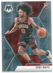 Coby White 2019 Panini Mosaic RC Rookie #211 Bulls - Picture 1 of 1