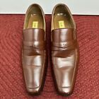 Delli Aldo Men's Square Toe Slippers Loafers Old Fashioned Formal Dress Shoes 12