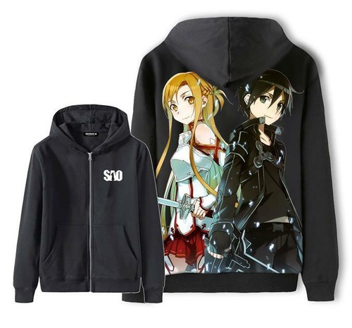 VETEMENTS Felpa con cappuccio Sword Art Online anime felpa con cappuccio pullover jacket pullover giacca