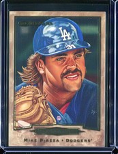 MIKE PIAZZA 1998 DONRUSS DIAMOND KINGS CANVAS PARALLEL 092/500 RARE!!!