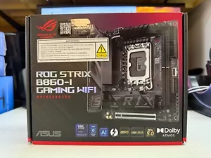 Brand New Asus Republic of Gamers Strix B860-I Gaming Wifi Motherboard - Picture 1 of 3